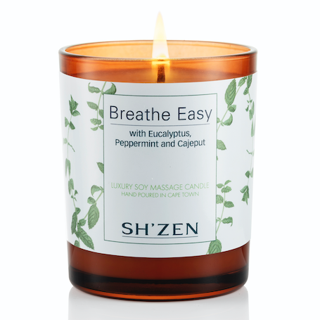 Breathe Easy Luxury Massage Soy Massage Candle
