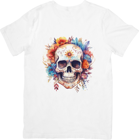 Flower Skull 3