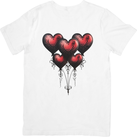 Gothic Heart Balloons