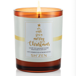 We wish you a Merry Christmas Luxury Soy Massage Candle