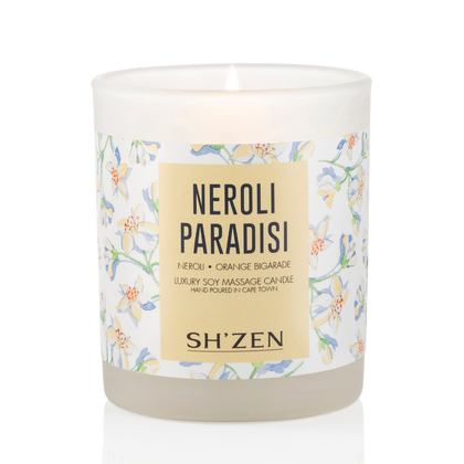 Neroli Paradisi Luxury Soy Massage Candle