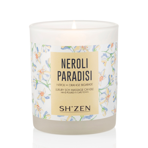 Neroli Paradisi Luxury Soy Massage Candle