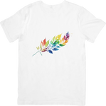 Rainbow Summer Leafy Branch