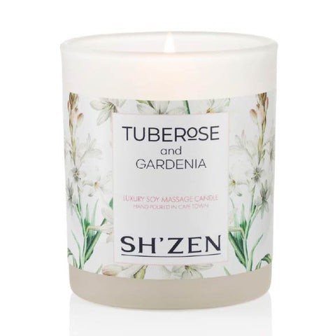 Tuberose Luxury Soy Massage Candle - NEW