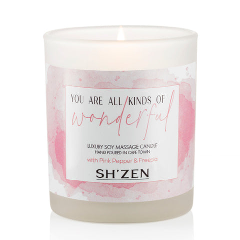 You are all kinds of Wonderful Luxury Soy Candle